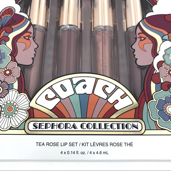 Coach x Sephora Collection Tea Rose Lipgloss Set - Picture 3 of 6